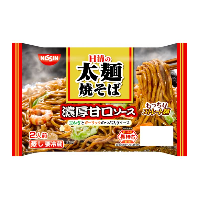太麺焼そば　濃厚甘口ソース