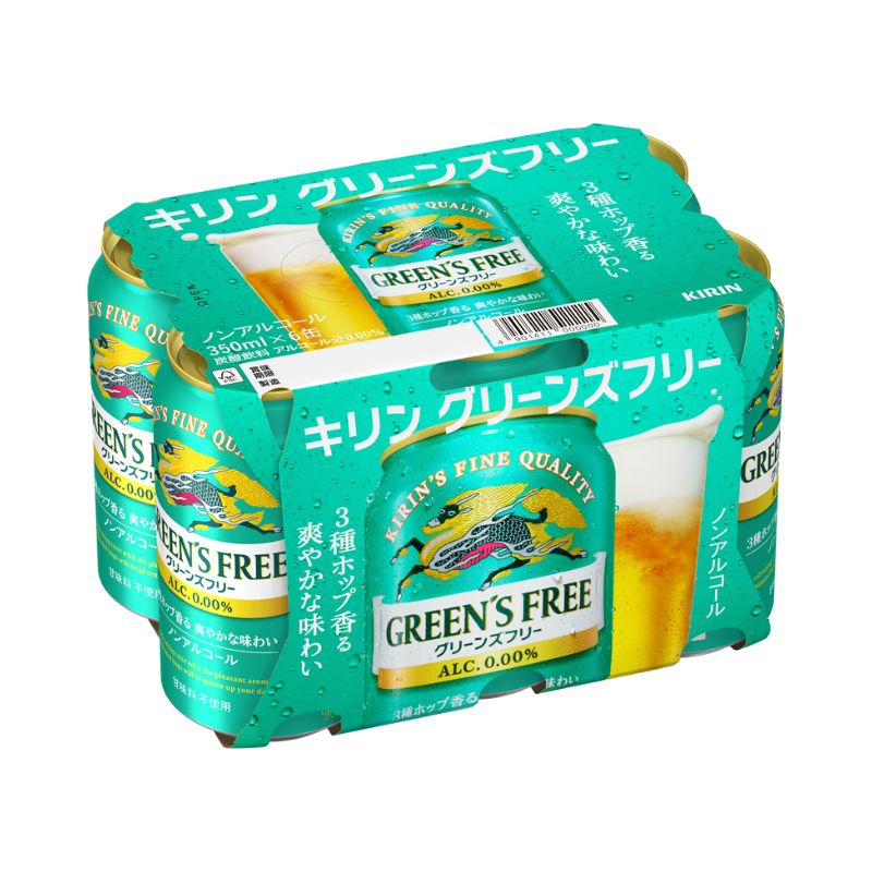 グリーンズフリー　３５０ｍｌ６缶パック