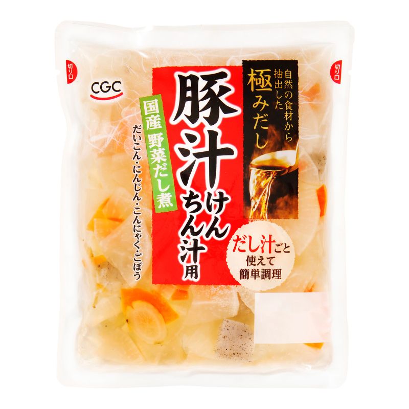 極みだし 豚汁けんちん汁用野菜だし煮