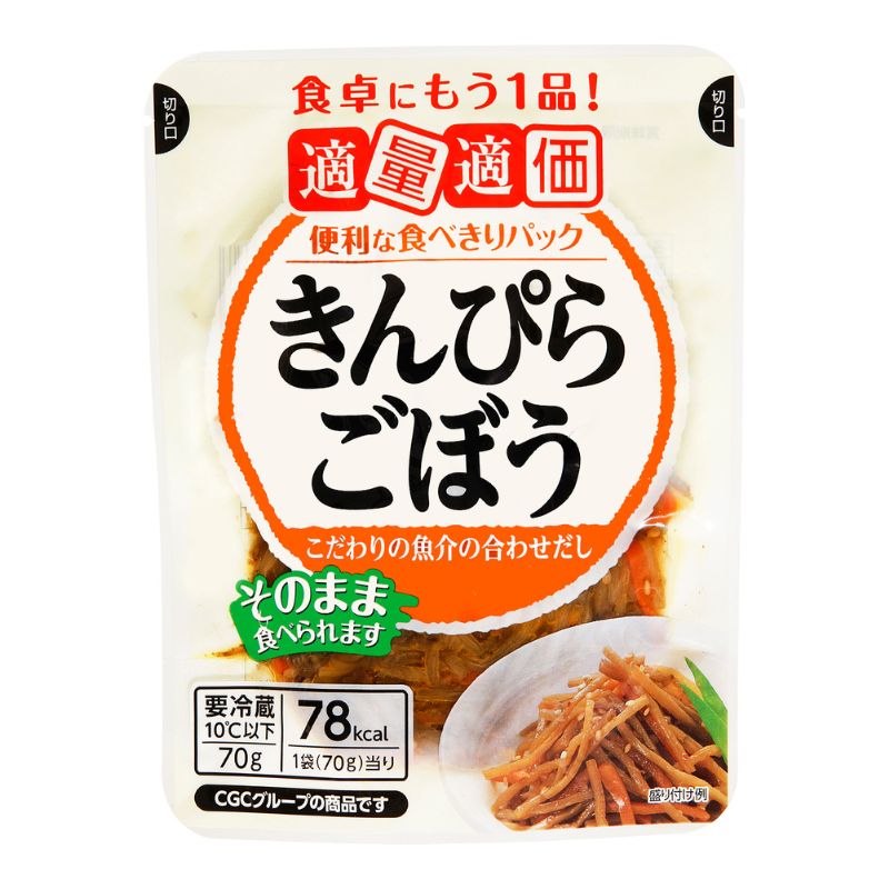 適量適価 きんぴらごぼう