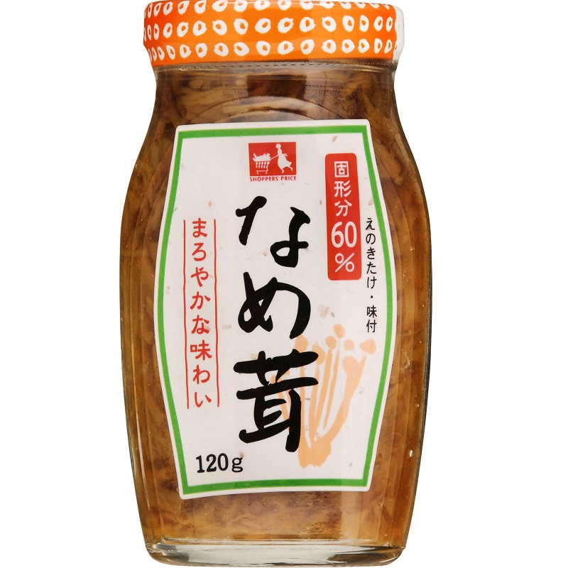 ショッパーズプライス なめ茸60%