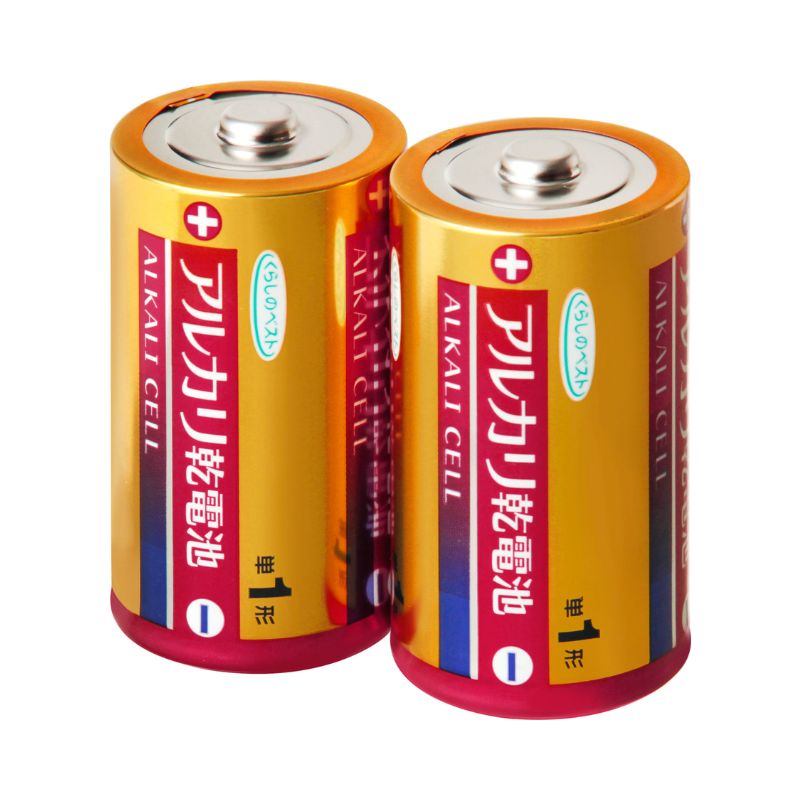 アルカリ乾電池　単１