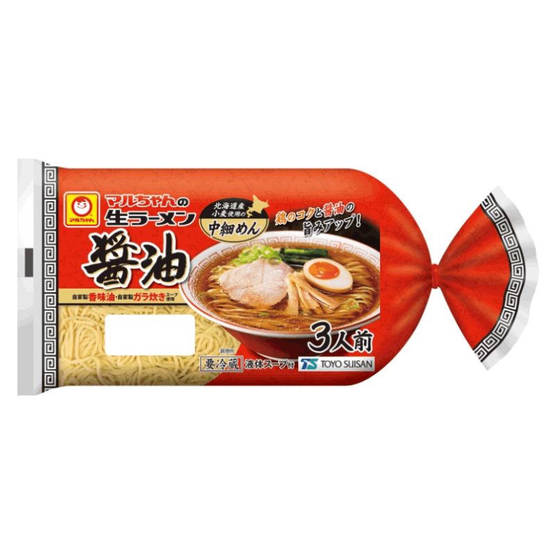 マルちゃんの生ラーメン醤油