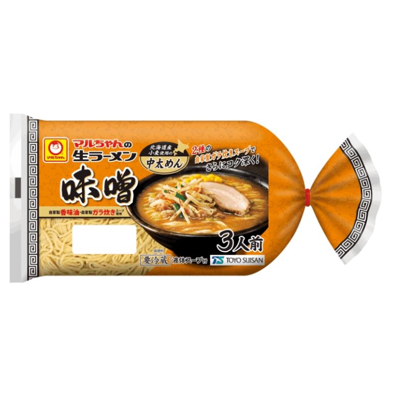 マルちゃんの生ラーメン味噌