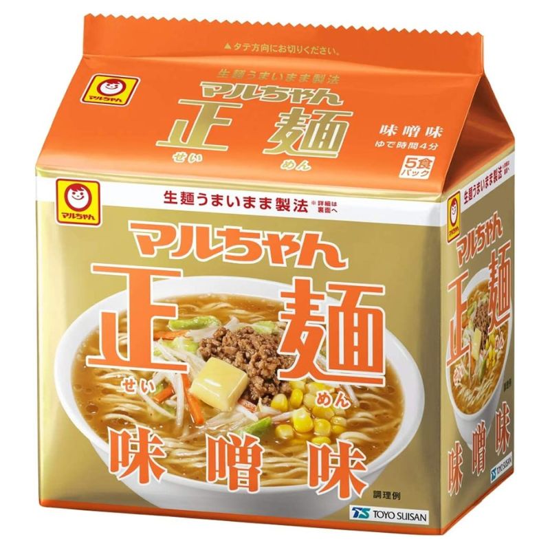 マルちゃん 正麺 味噌味